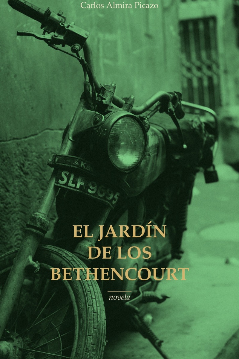 Portada de El Jardín de los Bethencourt, novela corta de Carlos Almira Picazo
